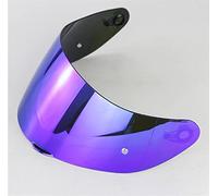 LMBN Visiera del Casco, Visiere for caschi, Adatte for caschi K1 K5 K5s K3 SV S4-SV Visiere Iridium Rainbow Gold Blue Mirror Clear Aftermarket Non Originali (Azzurro)(Azul)