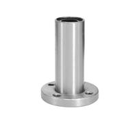 LMF35LUU Cuscinetti a sfere lineari con flangia rotonda lunga, diametro interno 35 mm, diametro esterno 52 mm, lunghezza 135 mm con guarnizione in gomma su entrambi i lati per CNC, stampante 3D 1 pz
