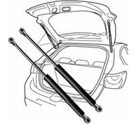 LMFFSP Asta di Supporto per Il Bagagliaio dell'auto per Hyundai Ioniq(AE) Hatchback 2017-2018(OEM-81771G2000)-41cm Asta di Supporto per Il portellone Posteriore