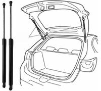LMFFSP Asta di Supporto per Il Bagagliaio dell'auto per Hyundai per Ioniq(AE) Hatchback 2017-2018(OEM:81771G2000)-41cm Asta di Supporto per Il portellone Posteriore