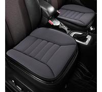 LmfSs Cuscini per Sedili Auto Adatti per Hyundai i20 Ⅱ Hatchback/Coupe/Active/Elite 2014-2020, Dotati di Cuscinetti Ergonomici in Memory Foam per Alleviare La Sciatica,2 Dark Gray