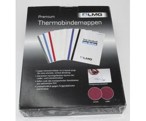 LMG LMG Bmdlem RO R6 Thermal Binding Covers Linen Texture Matt Front, Filing Hol