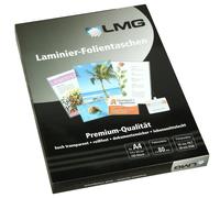 LMG LMGA4-80 Laminating Pouches A4 216 x 303 mm 2 x 80 mic Pack of 100
