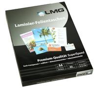 LMG LMGA4-80SS Laminating Pouches A4 216 x 303 mm 2 x 80 mic High Speed Pack of