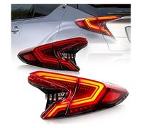 LMGMPOHOYY Luce di stop Car Full LED Rear Lights, For Toyota For Chr 2017-2020 Rear Brake Indicator Tail Lamp with Sequential Turn Signal Replacement Parts Accessories,Red Style( Red)