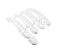 LMGMPOHOYY Maniglie esterne per portiere auto Set Di Copri Maniglie Esterne Per Auto (6, 7, 8) Nero/bianco Lucido Per Transporter T5/T6