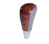 LMGMPOHOYY Pomello del cambio Per Toyota Per Corolla Per Camry Per Harrier Per Fortuner Corona Leva del cambio automatica in pelle di noce Pomello del cambio Copri leva del cambio