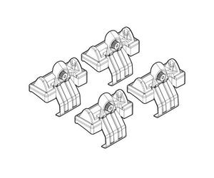 LMGZ Kit Attacchi - C025
