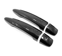 LMHGMUBVR Auto Maniglia Esterna Lato Per N&issan Per Juke 2021 2022 2023 Copri-maniglie Laterali In Fibra Carbonio Adesivi Accessori Per Styling(1)