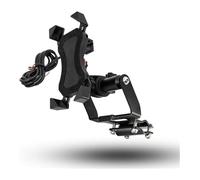 LMHGMUBVR Sostituzione Della Staffa Di Navigazione Per L'Africa Per Twin Per CRF1000L 2018 2019 Moto Parabrezza Cavalletto Supporto Telefono Cellulare GPS Navigatore Piastra(USB charging B)