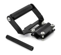 LMHGMUBVR Sostituzione Della Staffa Di Navigazione Per L'Africa Per Twin Per CRF1000L 2018 2019 Moto Parabrezza Cavalletto Supporto Telefono Cellulare GPS Navigatore Piastra(12mm 22mm)
