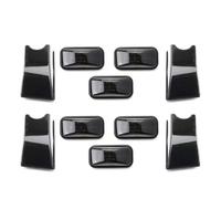 LMHGMUBVR Specchietto Retrovisore Luce Per Hummer H2 2003-2009 E Per SUT 2005-2009 Lente Affumicata Cab Marker Light Top Roof Running Housings(10pcs No Bulb)