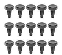 LMHHMIN 15 Pezzi Set di Copertura Inferiore per Stecca da Biliardo da Biliardo Spina di Coda Protettiva Anti-Collisione Accessorio da Biliardo