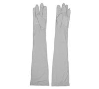 LMHHMIN 2 PC manica a braccio estate che allunga la protezione solare UV protezione donna maniche di seta per il ciclo esterno (Cenere di guscio di granchio)