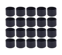 LMHHMIN 20 pezzi estremità del tubo tondo protettivo in plastica con punta per gamba per mobili per attrezzatura da palestra per tavolo da sedia