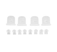 LMHHMIN 8 valvole a becco d'anatra e 4 membrane in silicone compatibili per accessori di ricambio per tiralatte S32