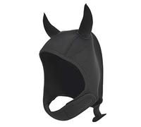 LMHHMIN Attrezzatura per cappuccio per casco per immersioni subacquee in neoprene per animali da cartone animato (Nera)