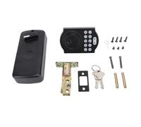 LMHHMIN Blocco automatico 'immissione della tastiera con chiavi Blocco 'immissione della password senza chiave in lega di alluminio per porte di casa e appartamento spesse 35-50 mm