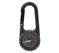 LMHHMIN Bussola con moschettone portatile in lega di zinco DC40T con strumenti di navigazione esterna ad anello graduato