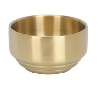 LMHHMIN Ciotola per sapone barba uomo, ciotola per crema schiumogena placcata in Ti, strumento per la pulizia del viso per la casa e il salone di bellezza