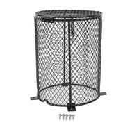 LMHHMIN Coperchio della Lampada per Rettili Professionale Previene le Scottature Protettivo Protezione della Lampada del Riscaldatore per Rettili per Lucertole Terrapine Serpenti (Cerchio)