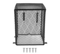 LMHHMIN Coperchio della Lampada per Rettili Professionale Previene le Scottature Protettivo Protezione della Lampada del Riscaldatore per Rettili per Lucertole Terrapine Serpenti (A. Le abilità di