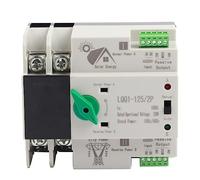 LMHHMIN Interruttore di trasferimento automatico a doppia alimentazione 2P Regolatore veloce per circuito al millisecondo AC230V 100A Fotovoltaico domestico