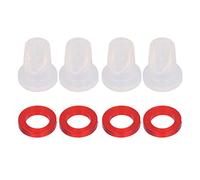 LMHHMIN Kit valvola di ritegno e rondella per accoppiatore per fusti di birra per accoppiatore tipo D Taprite per accoppiatori Krome Sanke