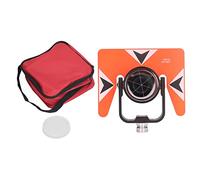 LMHHMIN Prisma Inclinabile Singolo Universale 64mm Manopola in Ottone Antiruggine Alloggiamento in ABS Prisma per Topografia per Tunnel