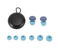 LMHHMIN Tappi per le orecchie con riduzione del rumore 3 modalità di volume Tappi per le orecchie di protezione 'udito riutilizzabili regolabili per il blocco del suono del sonno (Blu)