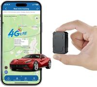 LMHOME Antifurto Auto - Tracker GPS SIM, Localizzatore GPS per Auto con App, Tag Smart per anziani, bambini, Cani da Caccia, GPS per Cani e Oggetti - GPS per anziani, bambini, cani e oggetti personali