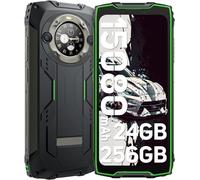 LMHTRADE BV9300 Pro - Telefono robusto 24 G + 256 GB 15080 mAh 6.7 '' schermo Android 13 MediaTek Helio G99 33 W NFC 4G Smartphone (Verde)