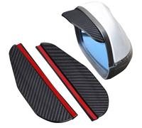 LMJCH Auto Sopracciglio da Pioggia,Specchietti Laterali Pioggia Visiera,per Kia Venga 2009-2019 Facile da Installare Coprispecchietti