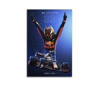 LMJUSNEFNC Max Verstappen V2 - Poster decorativo da parete su tela, stampa moderna, per camera da letto, per camera da letto, 30 x 45 cm