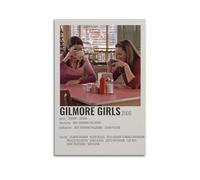 LMJUSNEFNC Poster decorativo da parete del film Gilmore Girls su tela, stampa moderna, per camera da letto, 20 x 30 cm