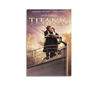 LMJUSNEFNC Poster del film Titanic su tela, decorazione artistica da parete, poster decorativo moderno per camera da letto, 60 x 90 cm
