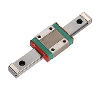 LML12B Mini guida lineare da 12 mm Guida di scorrimento in acciaio Guida di scorrimento + Blocco di scorrimento Varietà Lunghezza(100mm)