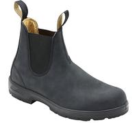 LMLTOP Stivaletti Chelsea da Uomo Slip on con Elastico in PU Antiscivolo, Non Impermeabili, indossabili, Slip on (Color : Gray, Size : 41 EU)