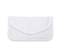 LMLXYZ Borsa Faraday Borsa Faraday, Custodia Faraday Con Blocco RFID, Schermatura Del Segnale WiFi/GSM/LTE/NFC, Protezione Antifurto Per Auto E Telefono (Color : White, Size : 20cmx10cm)