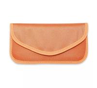 LMLXYZ Borsa Faraday Borsa Faraday, Custodia Faraday Con Blocco RFID, Schermatura Del Segnale WiFi/GSM/LTE/NFC, Protezione Antifurto Per Auto E Telefono (Color : Orange, Size : 20cmx10cm)