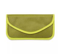 LMLXYZ Borsa Faraday Borsa Faraday, per Blocchi Multiscudo di Segnali Wireless, Protegge L'elettronica da Hacking E Spionaggio (Color : Green, Size : 20cmx10cm)
