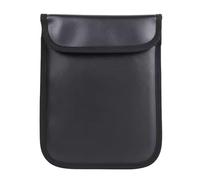 LMLXYZ Borsa Faraday Materiale PU Impermeabile Faraday Key FOB Protector Segnale di Blocco Faraday Borse Antifurto Keyless Entry FOB Faraday Key Pouch (Color : Black, Size : 28x23cm)