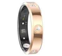 LMLZRL Smart Ring Pressione Sanguigna, Anello Smart per La Salute con Frequenza Cardiaca, Ossigeno nel Sangue, Monitoraggio del Sonno Fitness Tracker per iPhone E Android