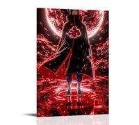 LMLZZZWD Poster decorativo da appendere alla parete con Naruto Itachi's Blood - Moon Soul Annihilation, 30 x 45 cm