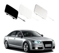 Lmmdhi Copertura del Gancio di Traino del Paraurti Anteriore per Audi A6 C6 2009-2011 4F0807441F,Tappo del Rimorchio del Paraurti Anteriore,Silver Passenger