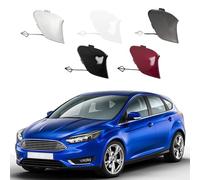 Lmmdhi Copertura del Gancio di Traino del Paraurti Anteriore per Ford Focus MK3 III 2014-2018 F1EB-17A989 F1EB17A98,Tappo del Rimorchio del Paraurti Anteriore,Silver Passenger