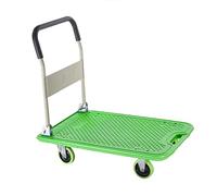 LMMIAOZ Carrello a Mano Multifunzionale, Piattaforma Pieghevole con Maniglia in Metallo, Ruote silenziose, Design Aperto per traslochi di librerie e ristoranti (90x60x86 cm)