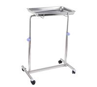 LMMIAOZ Carrello Mobile Portatile Multifunzionale, Supporto Mobile per Strumenti con Ruote per Vassoio di Servizio - Carrello di Servizio in Acciaio Inossidabile per attrezzatur