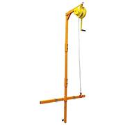 LMMIAOZ Kit di Strumenti di Sollevamento per l'installazione del condizionatore d'Aria, Strumento per Gru per l'installazione del condizionatore d'Aria con argano autobloccante e