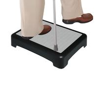 LMMIAOZ Sgabello a gradini per Letto - 43x33x9 cm, Leggero, in PP, Mezzo Gradino per Un Facile Accesso a Letto, Camper, Vasca da Bagno, Cucina, Bagno e Auto - Perfetto poggiapied